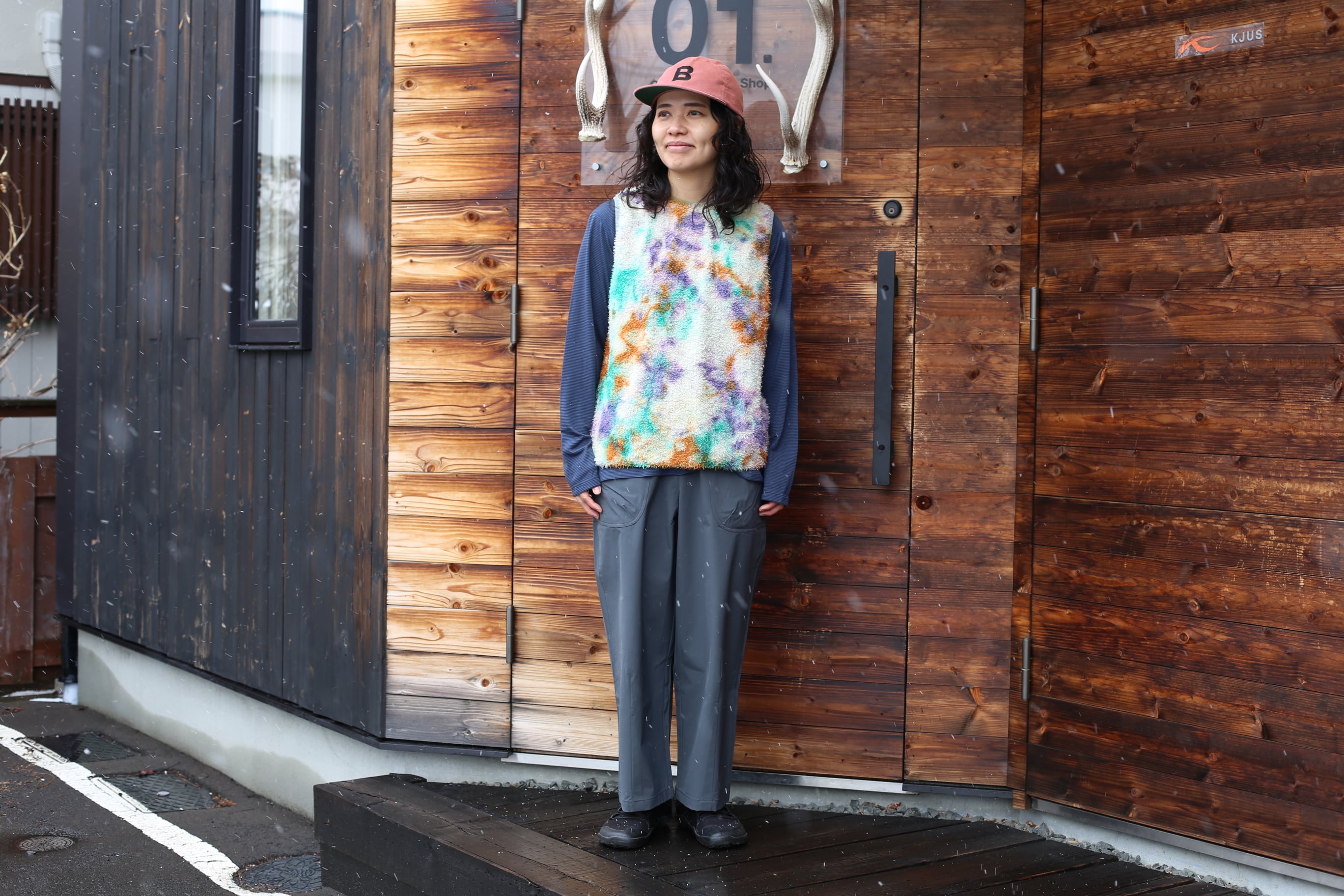 ソフトシェルのカーブパンツ | 01. Outdoor & Life Shop