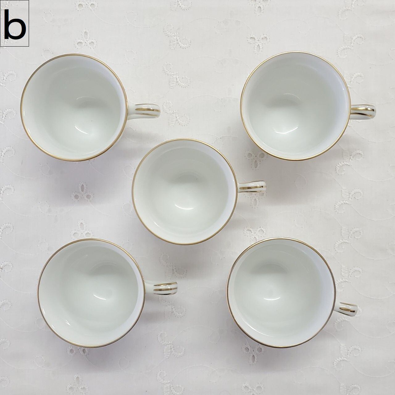 ノリタケ カップ&ソーサ 5客セット a・b | アンティーク雑貨 ノリタケ カップ&ソーサ 5客セット a・b | アンティーク雑貨