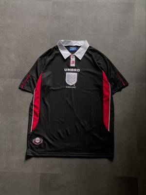 UMBRO イングランド代表 ゲームシャツ フットボールジャージ 2XL 黒