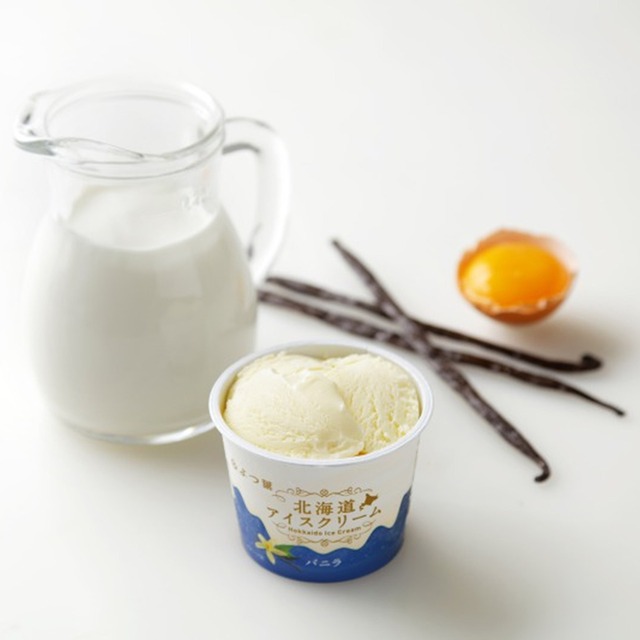 【よつ葉】北海道アイスクリーム　バニラ6個セット　華やかなバニラの香りとミルクのコク