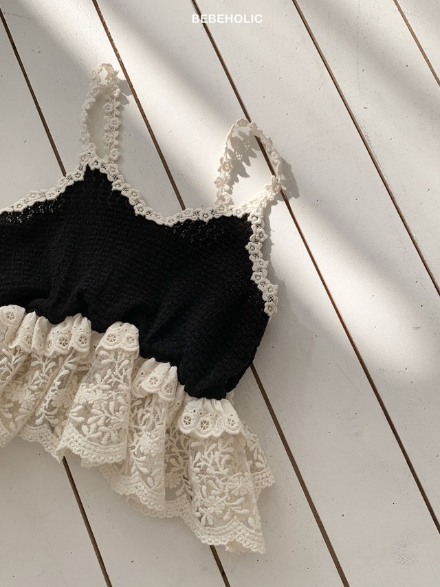 〘即納〙bebeholic / Pom-pom bustier