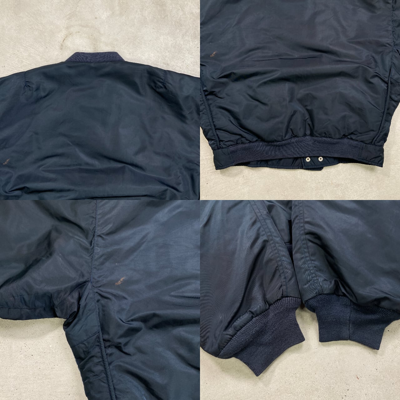 Schott ショット MA-1 ミリタリー フライトジャケット 民間品 メンズ