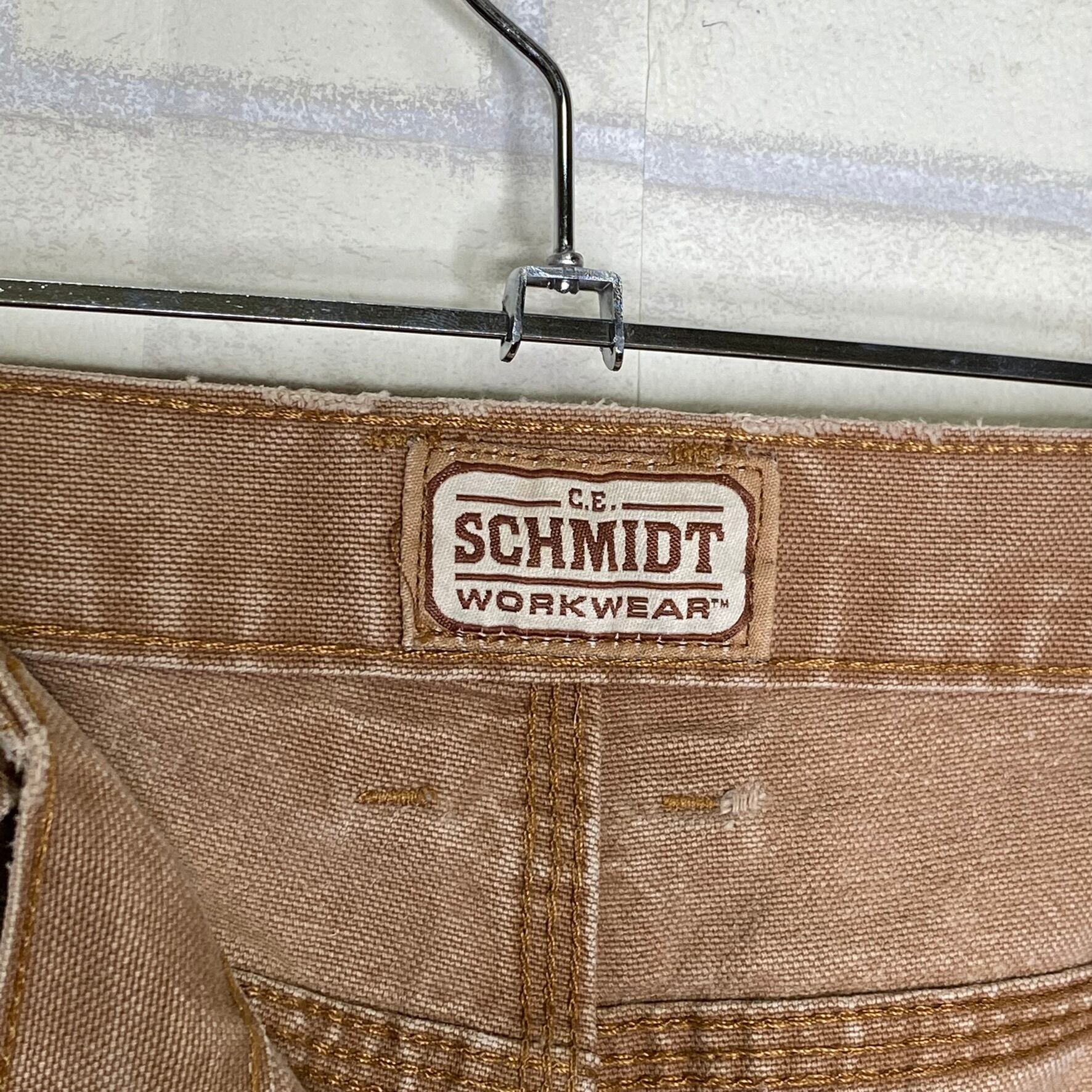 W36×L30#裾上げ済み】【ダブルニー】SCHMIDT ペインターパンツ