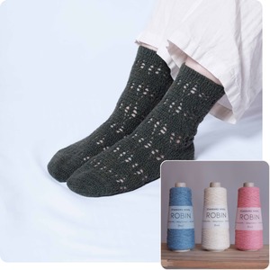 Crochet Argyle Socks（靴下）｜主婦職人ＭＨ さんコラボキット