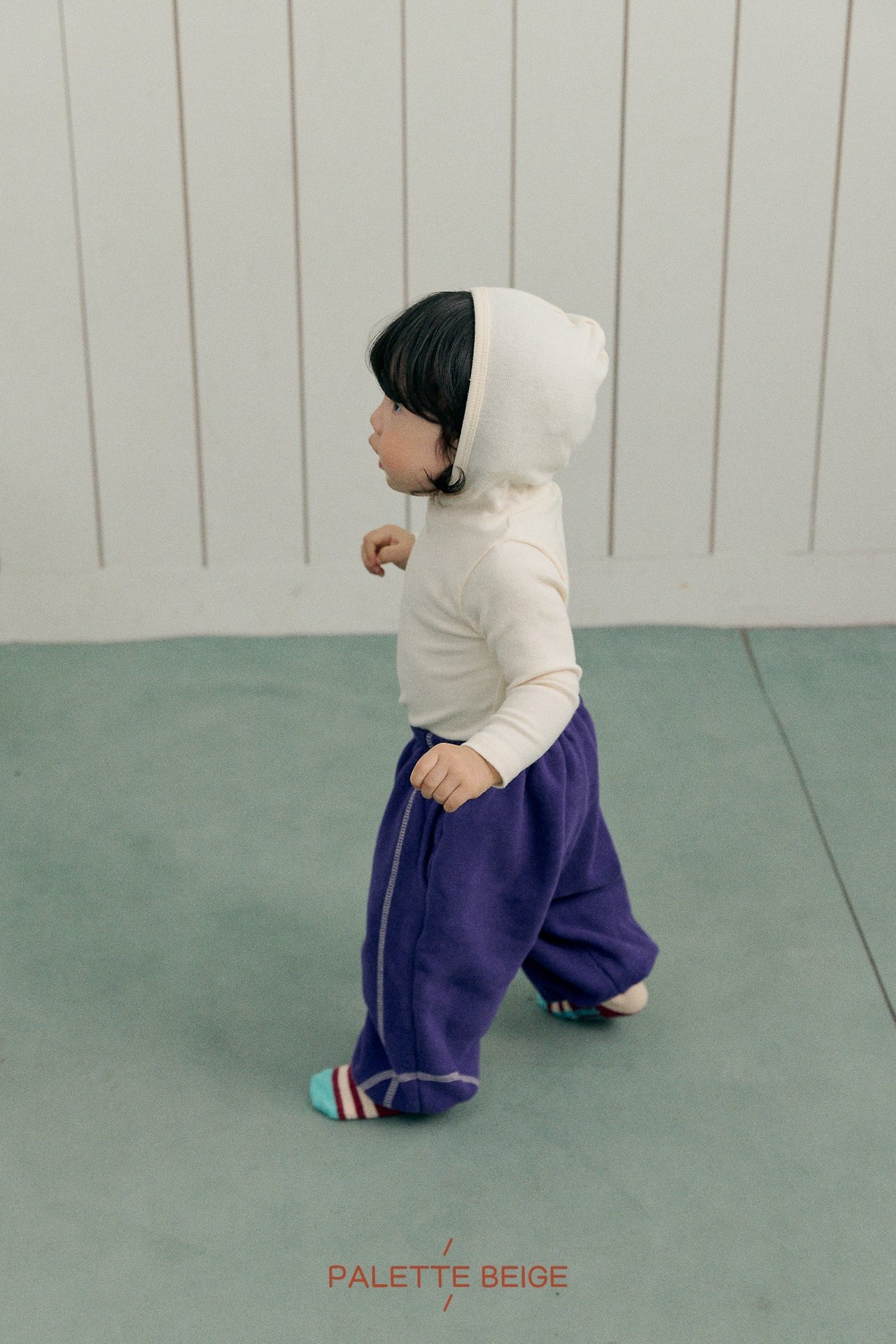 the beige［取寄］bebe slim hood tee 26winter