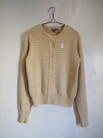 1990‘s Lands’ End Dot Knit Crewneck Cardigan