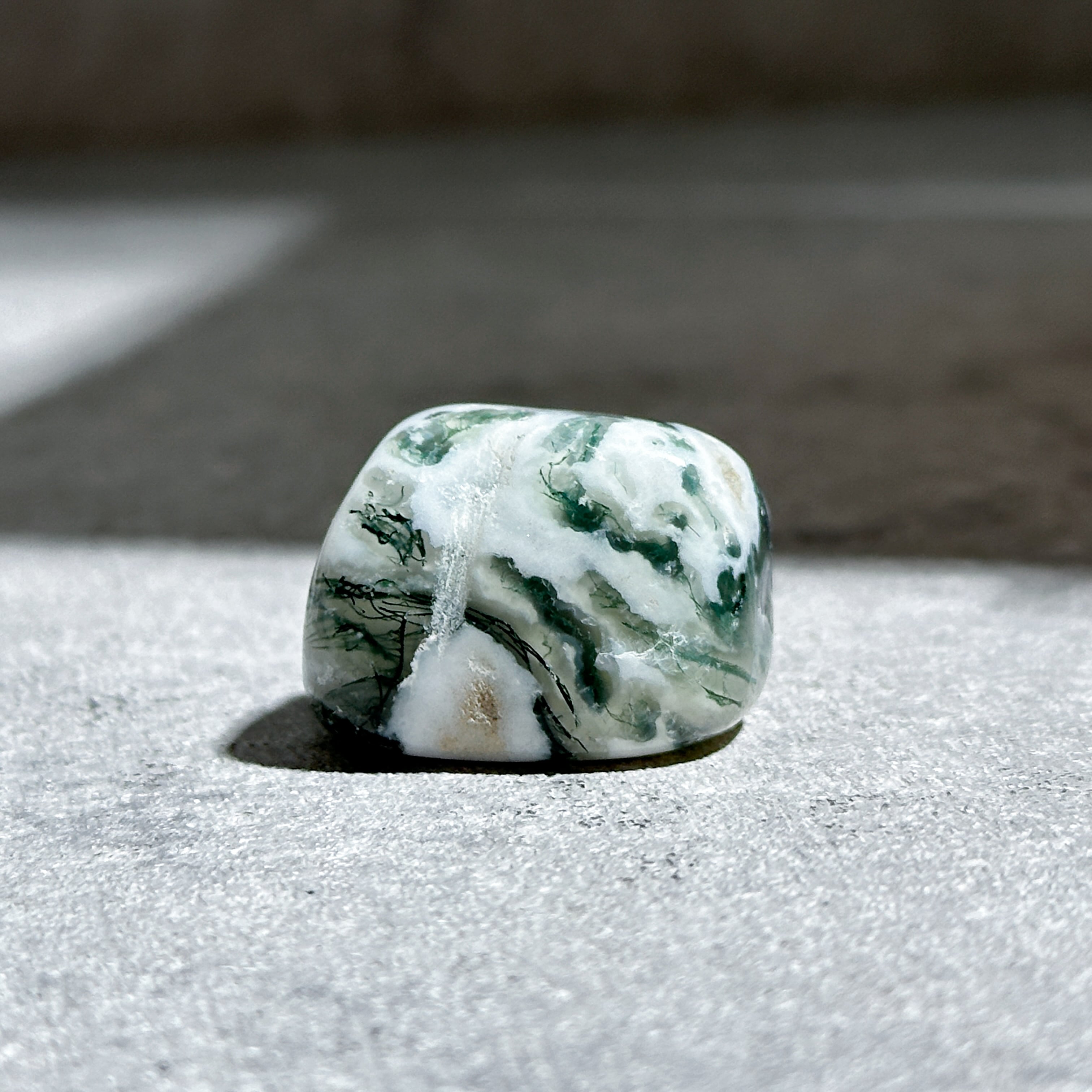 モスアゲート タンブル13◇ Moss Agate ◇天然石・鉱物