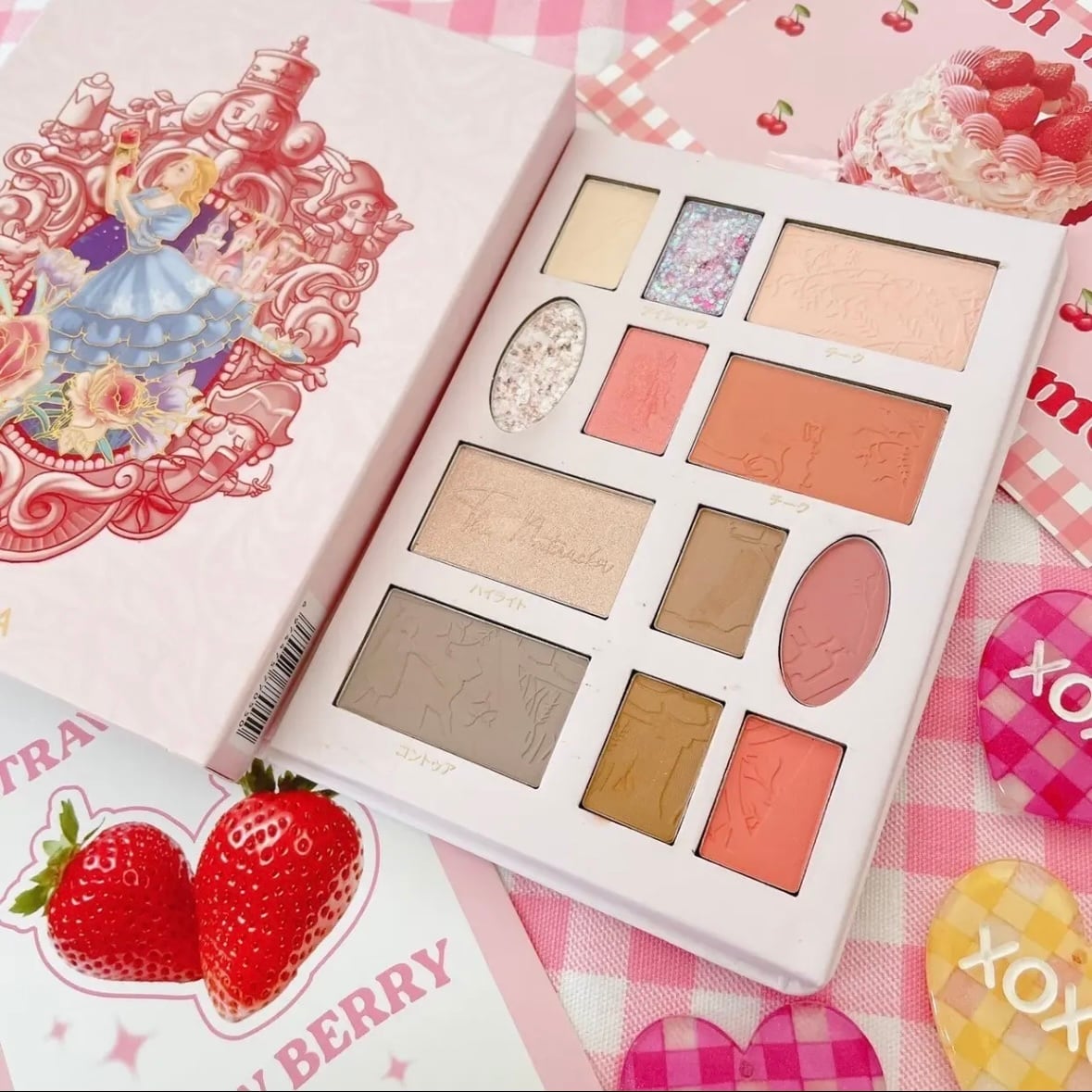 クリップ×アイシャドウセット♡コスメ/スキンケア/アイメイク/トータル