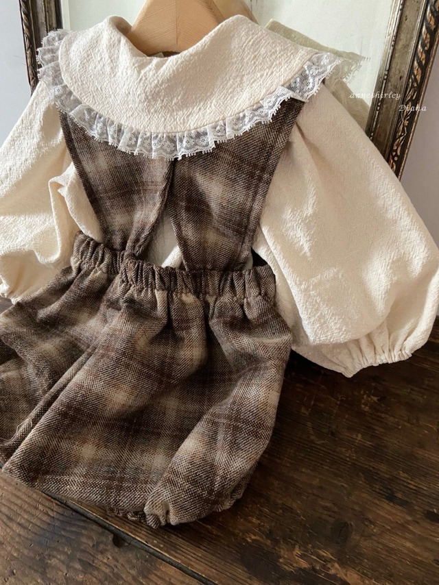 【即納】anneshirley/(kids) Eden blouse(L)