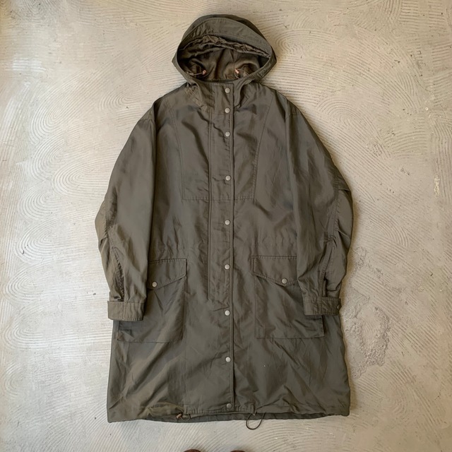 ISSEY MIYAKE / Military hooded coat