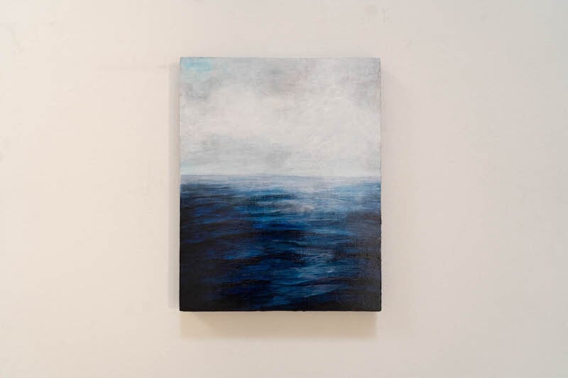 海のアート作品 Sea scape / 空、海、雲をテーマにした現代アート作品 絵画販売