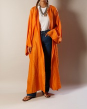 1970-80's  Oscar de La Renta / Kimono Gown
