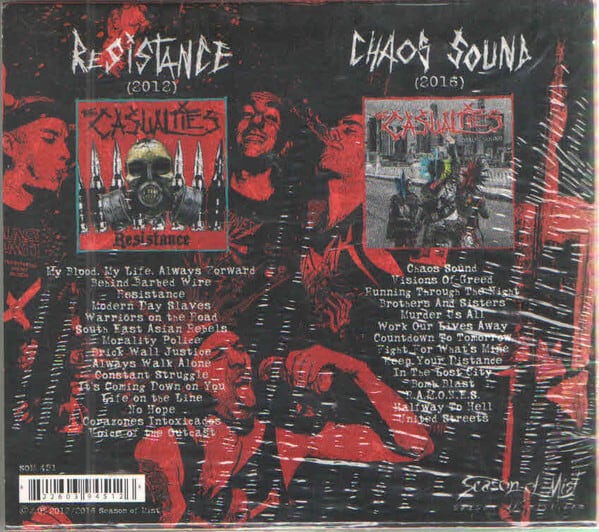 THE CASUALTIES/AN ORIGINAL ALBUM COLLECTION | RECORD SHOP CONQUEST