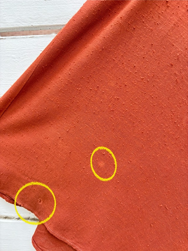 40’s brown rick rack embroidery circular skirt