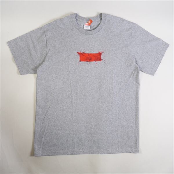 Supreme Ralph Steadman Box Logo Tee L 灰