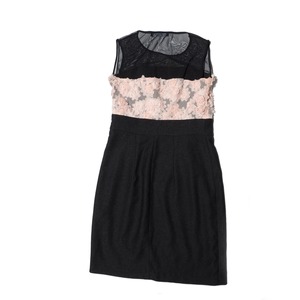 sandro ferrone　　　floral /mesh  dress