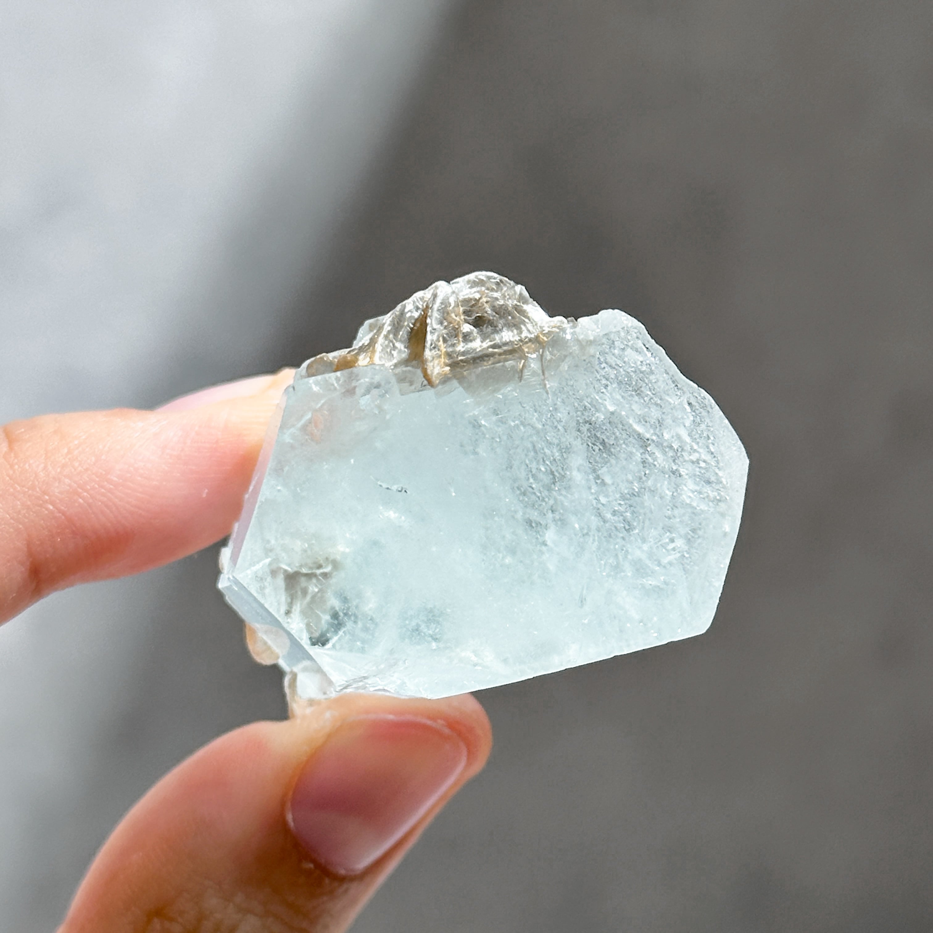 透明感◎雲母◎アクアマリン 原石67◇ Aquamaline ◇天然石・鉱物