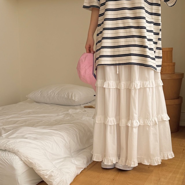 【5/12〆予約】<ninibello>  Peony cancan skirt (adult)