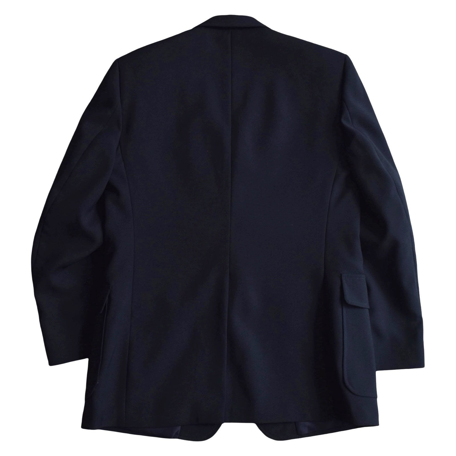 ハガー ビンテージ ネイビー 2B ブレザー ジャケット / 