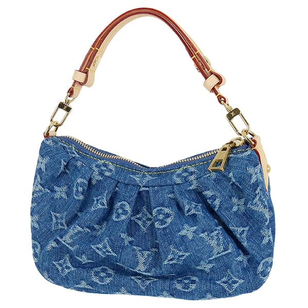 New LOUIS VUITTON ルイヴィトン ポシェット バレー M13571 モノグラムデニム デニムブルー ハンドバッグ ショルダーバッグ 新品