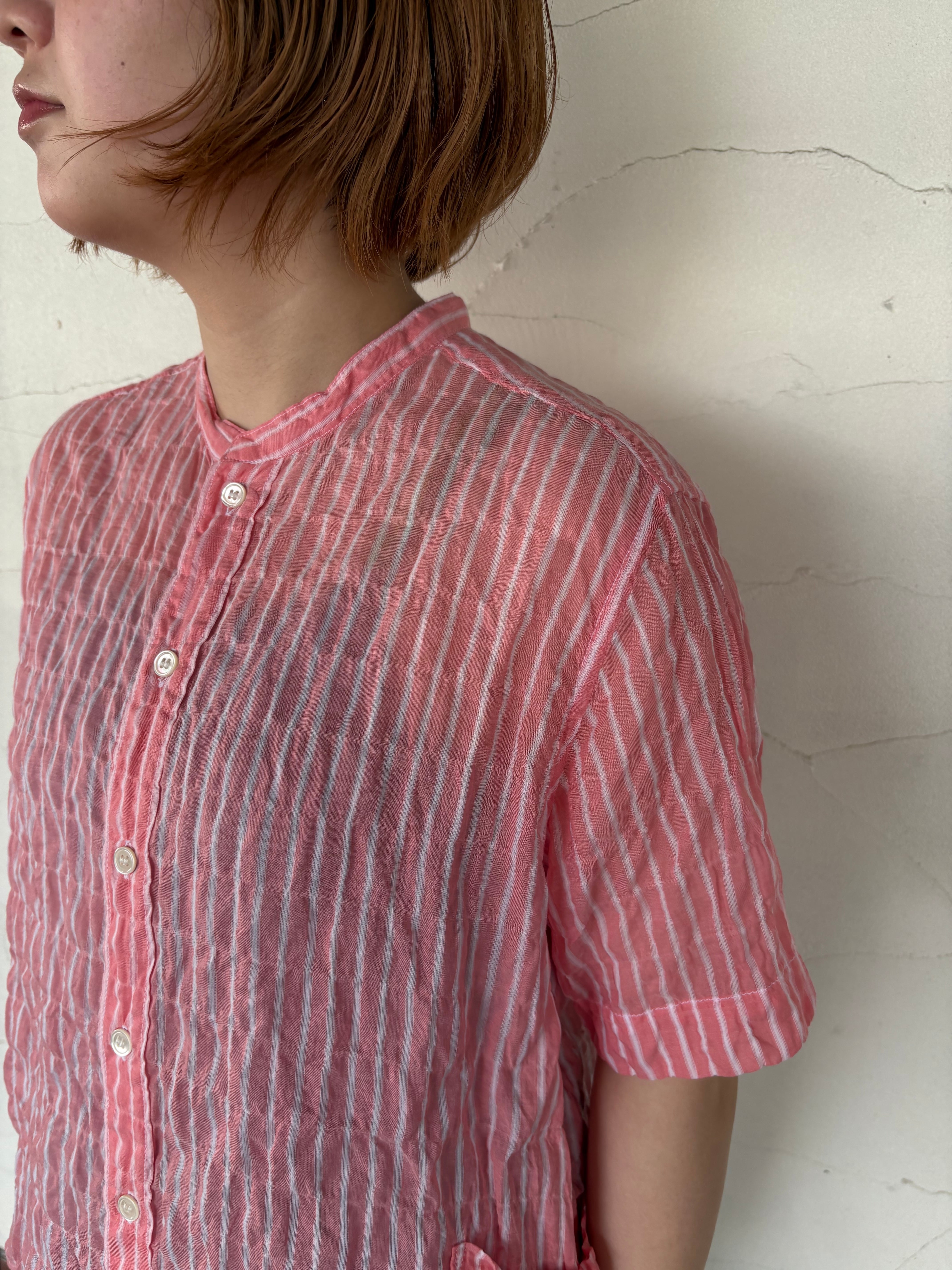 NATURAL LAUNDRY] “シャーリング 前開きファーマーシャツ” | HORUS WORKS