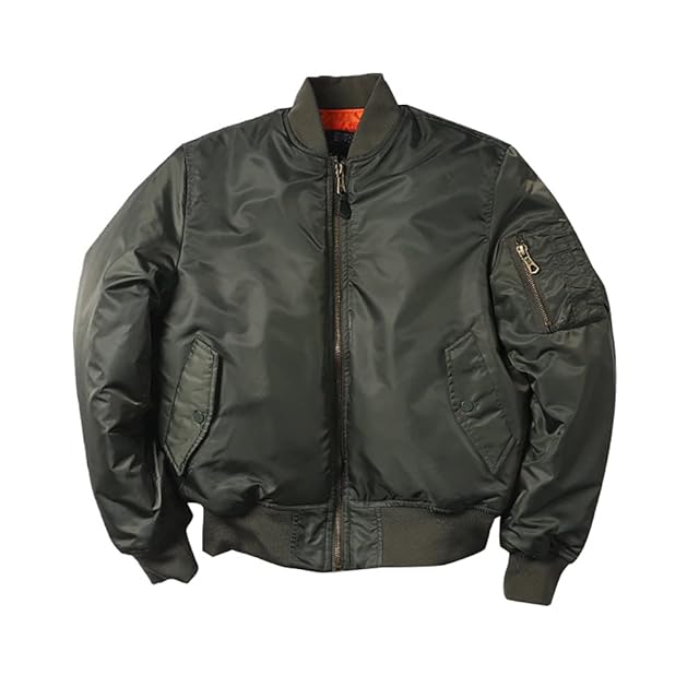 70s MA-1 Flight Jacket Orange Liner 70年代 フライトジャケット