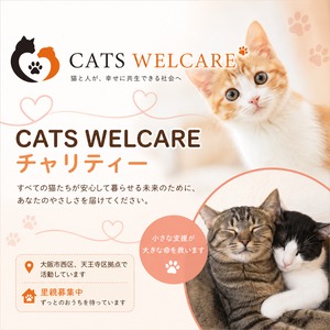 保護猫チャリティー|CATS WELCARE