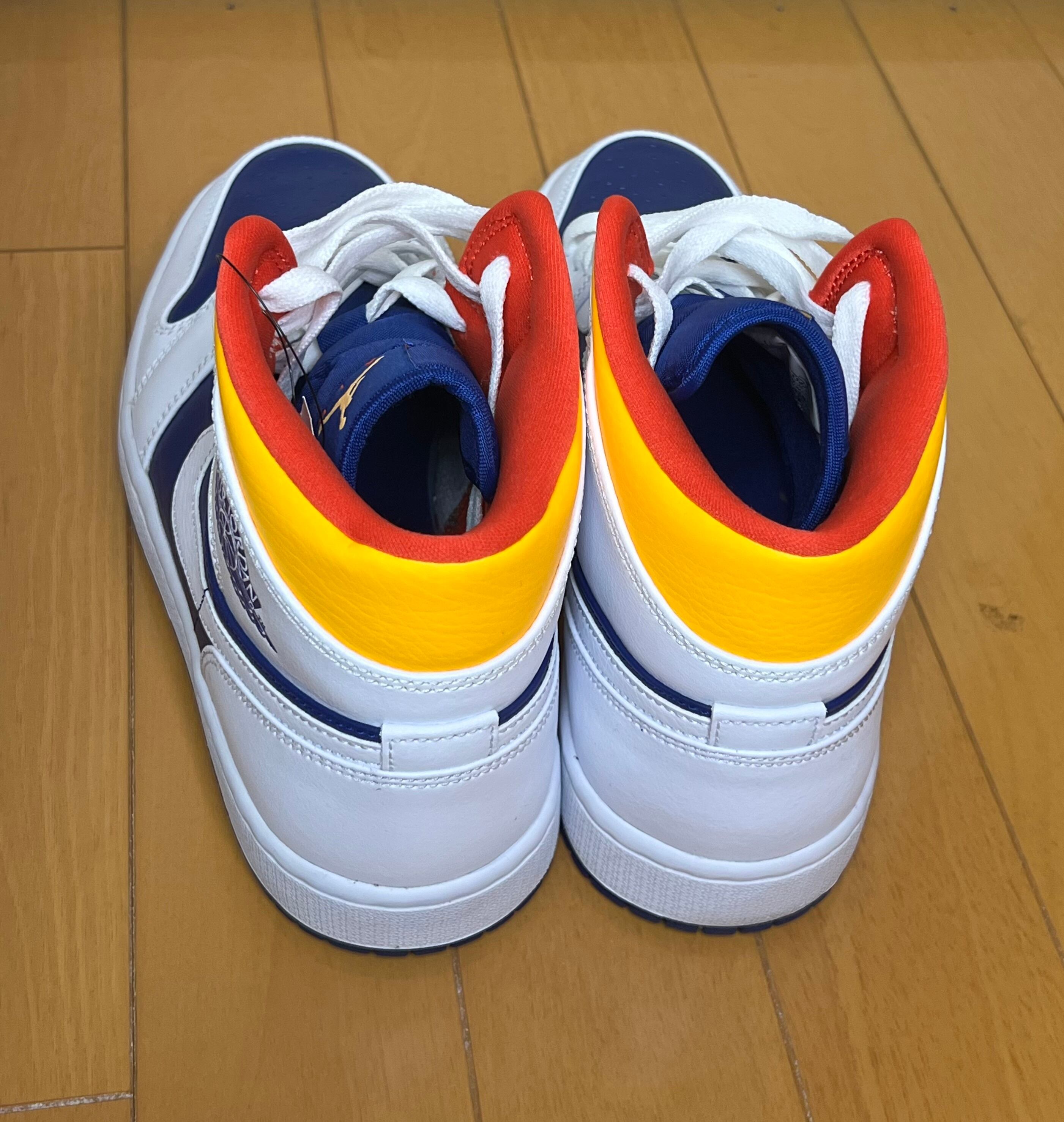 Nike Air Jordan 1 白/青/赤/黄
