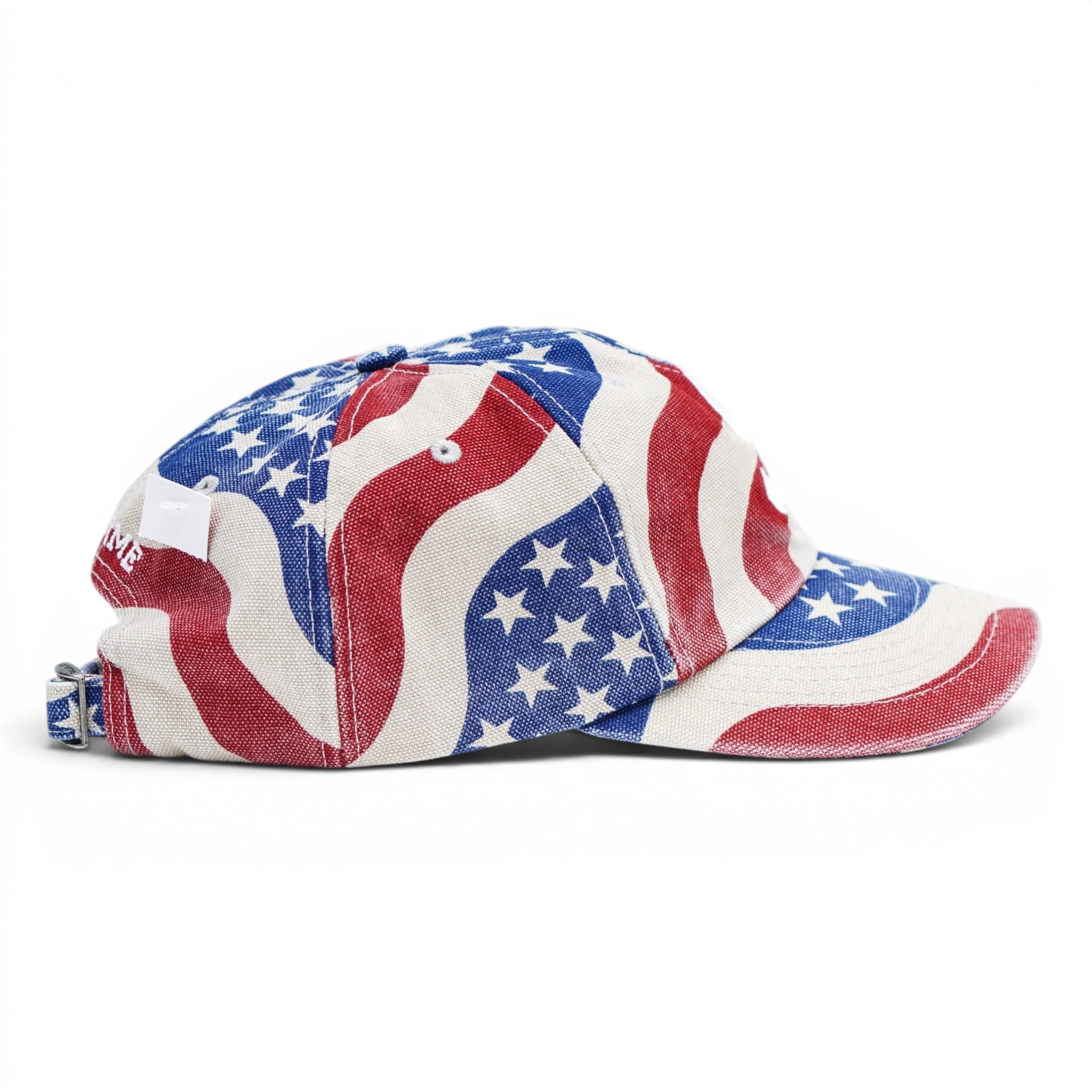 Supreme シュプリーム Pigment Coated 6-panel CAP USA 星条旗