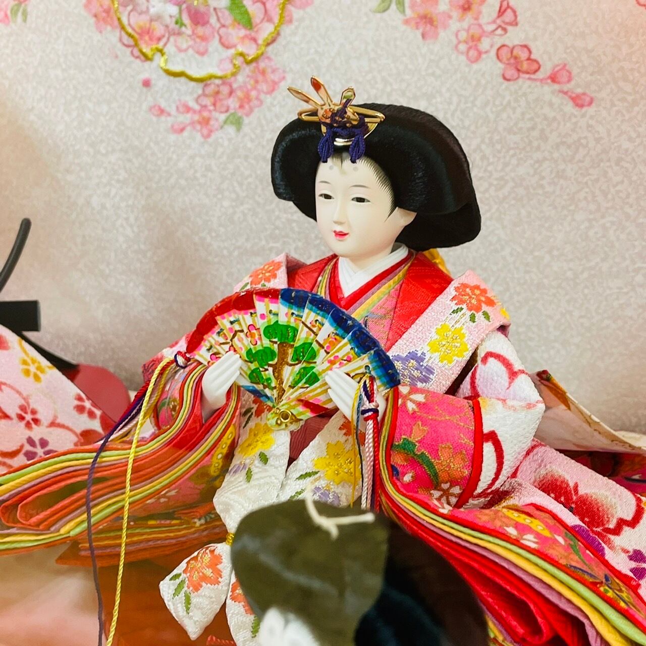 雛人形＜ケース飾り＞春菜五人飾り｜ひな人形 | 【公式】人形のはな