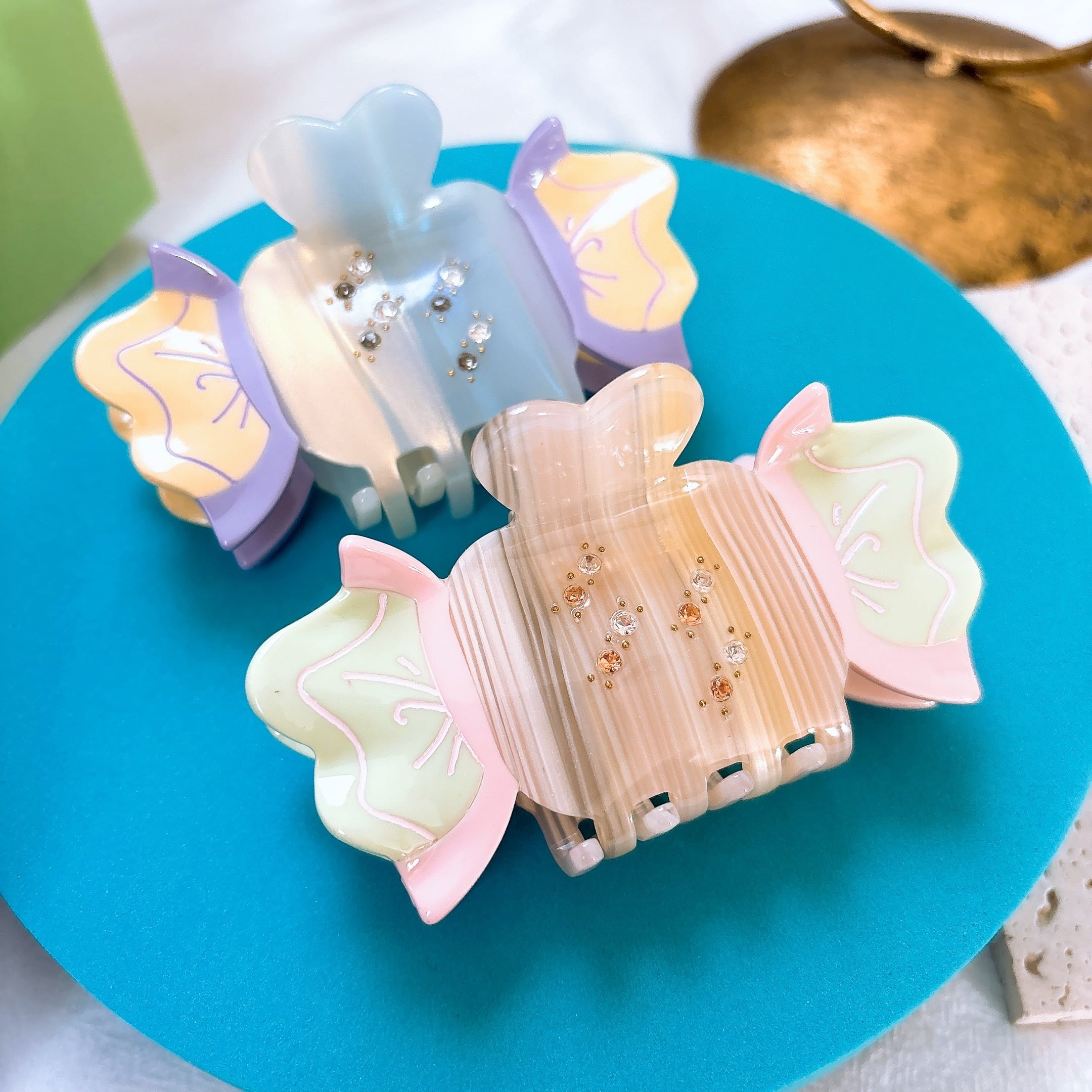 no.112 キラキラ華やかくちばしクリップ✩.*˚ no.112 キラキラ華やかくちばしクリップ✩.*˚ no.112 キラキラ華やか