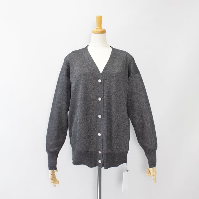 marmors マルモア lame V/n cardigan 0226308056 2026秋冬新作 [送料