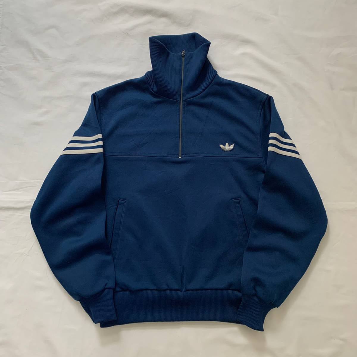 70s 西ドイツ デサント社製 adidas アディダス トラックジャケット 