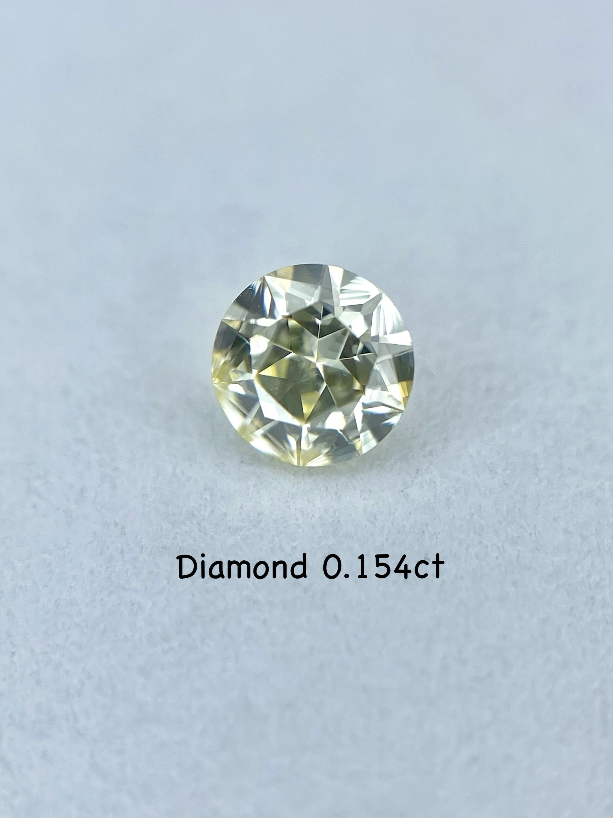 Secret 公式通販 ダイヤモンド 0.154ct ルース 底面にスターが浮かぶ 