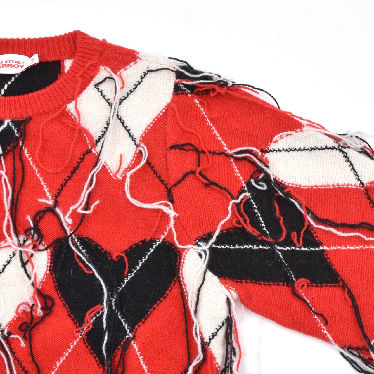 【CHARLES JEFFREY LOVERBOY】GUDDLE JUMPER(RED) - 4