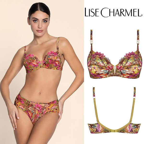 70B☆LISE CHARMEL（リズシャルメル）海外高級下着　フルカップブラ フルカップブラ(E) | LISE CHARMEL JAPAN