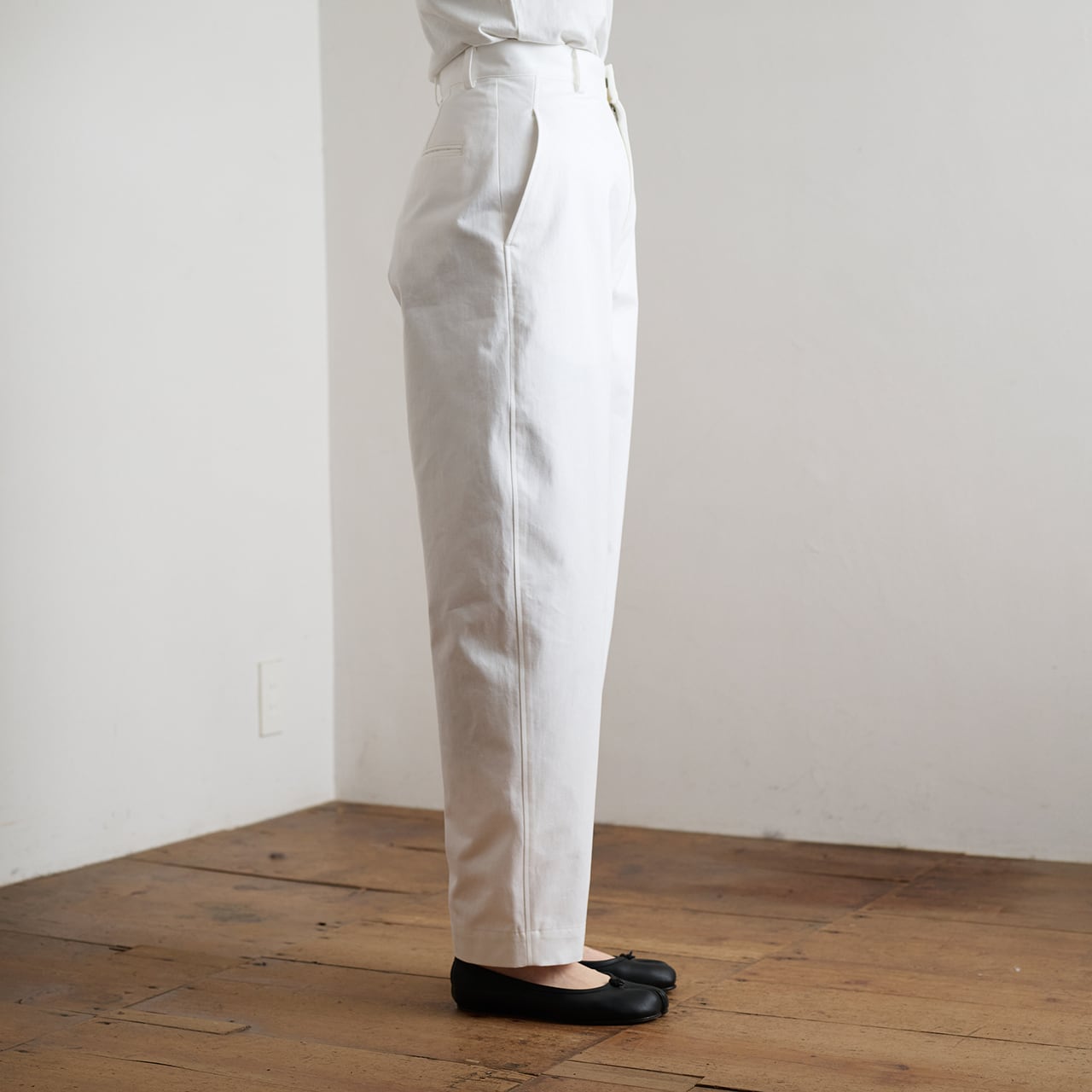 LOEFF ロエフ コットン ツイル ボンタン パンツ | les trois entrepôts