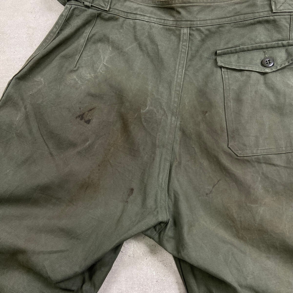 60年代 フランス軍 AIR FORCE メカニックパンツ メンズW32相当 古着