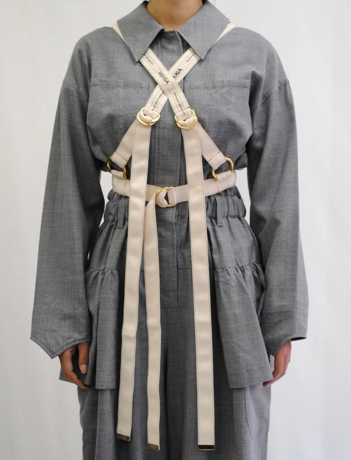 HOUGA】ribbon harness | 10col