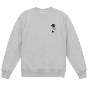 CODENAME "Gold Hair" Print Crew #B (Black/Ash Gray)