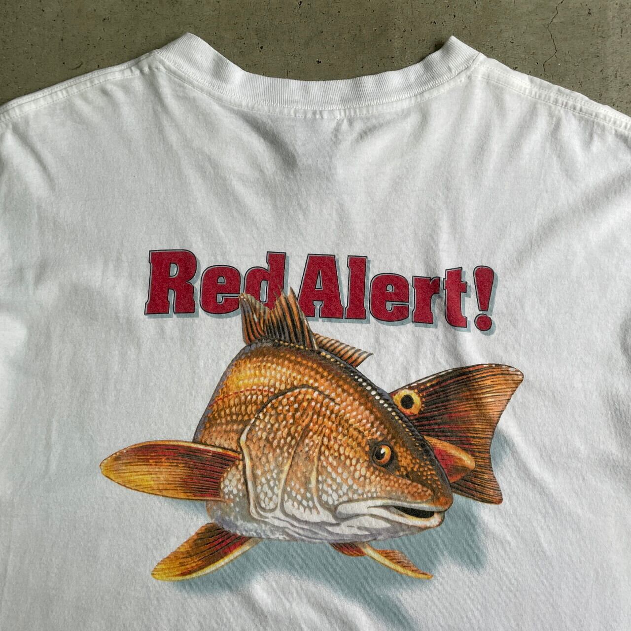 Columbia コロンビア 魚 フィッシング 両面プリントTシャツ メンズXL 