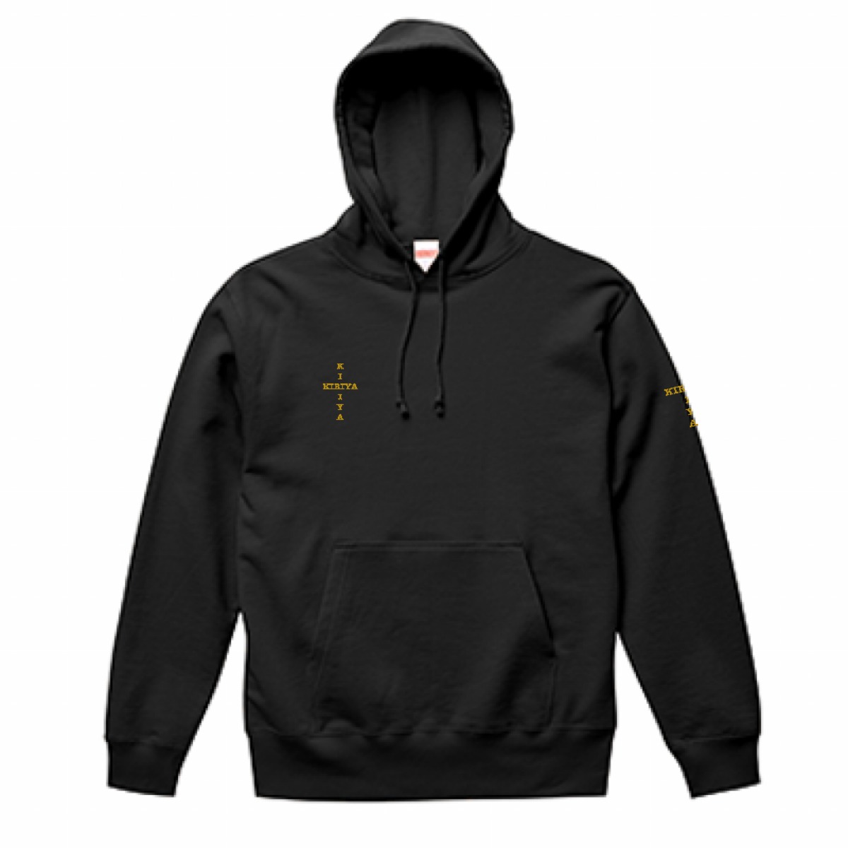 KIRIYAオリジナルパーカー黒（ゴールド箔） | KIRIYA ショップ