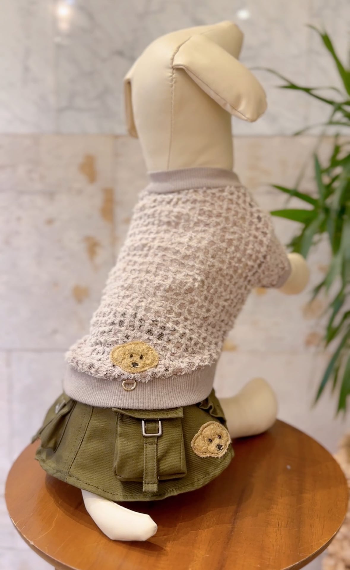 ワッペンフェザーカーディガン | DENIM ROSE