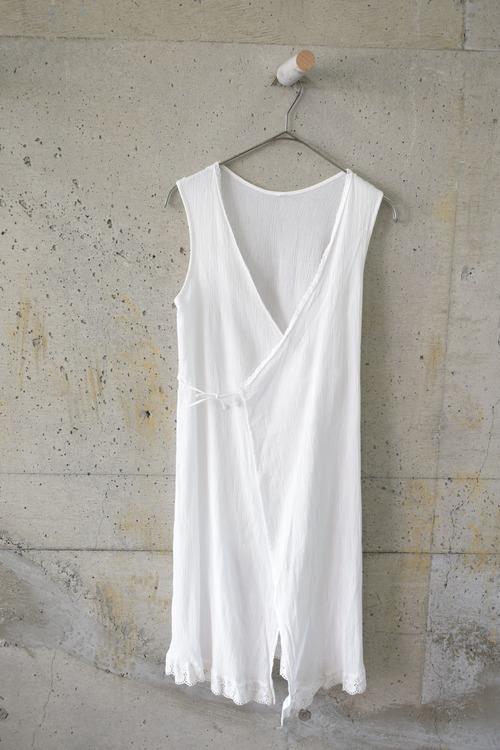 Crepe Wrap-Style Dress
