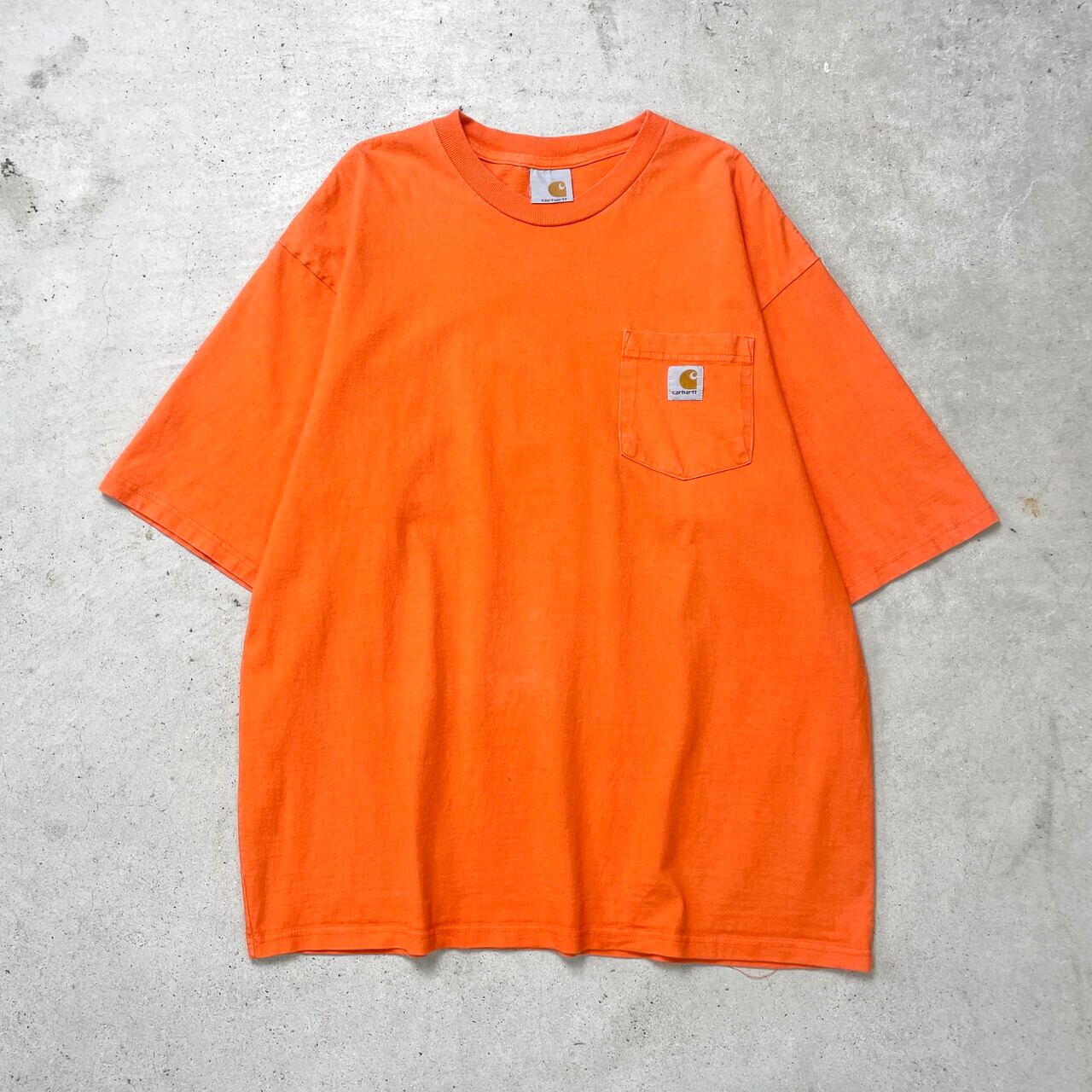 Carhartt カーハート ポケットTシャツ ポケT メンズXL相当 古着 K87