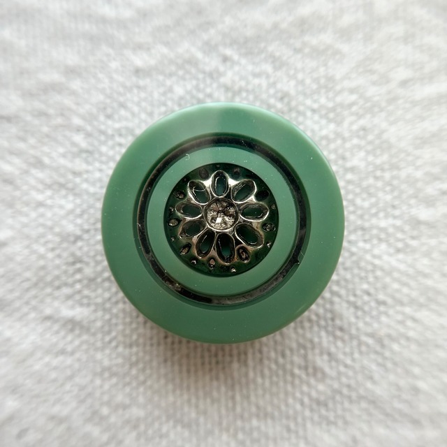 ピスタチオ シルバーフラワー 23mm