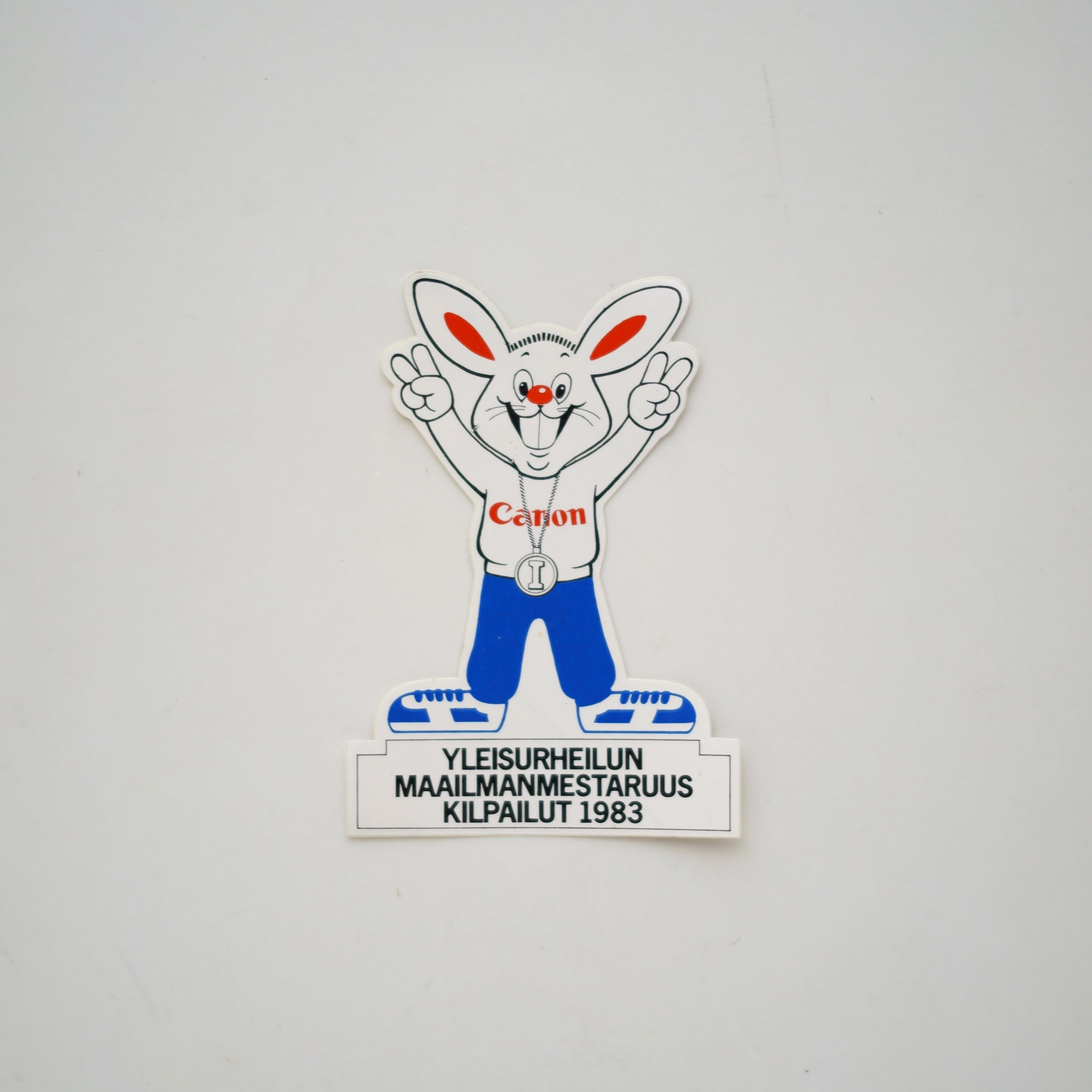 Vintage Sticker / 1983 WCH(Canon)