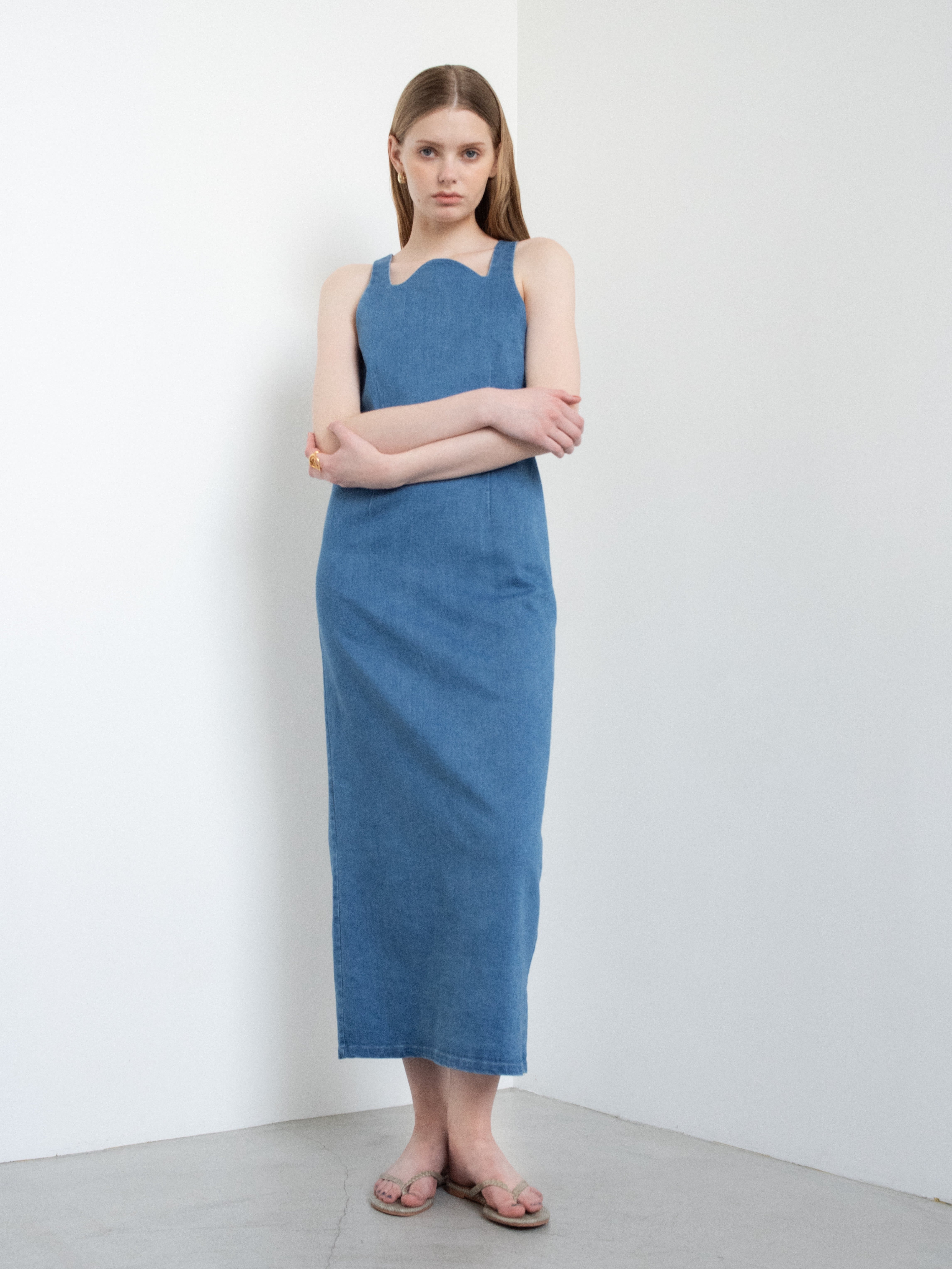 frill denim onepiece | Katrin TOKYO frill denim onepiece | Katrin TOKYO