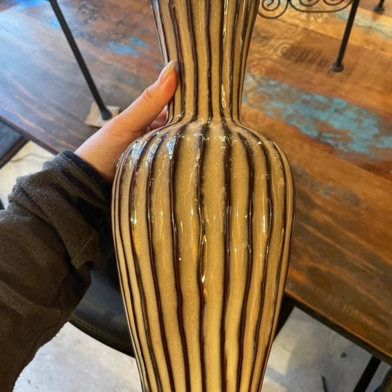 Ceramic Flower Vase　SOUTHEN P　セラミックフラワーベース 　花瓶　フラワーベース　花　