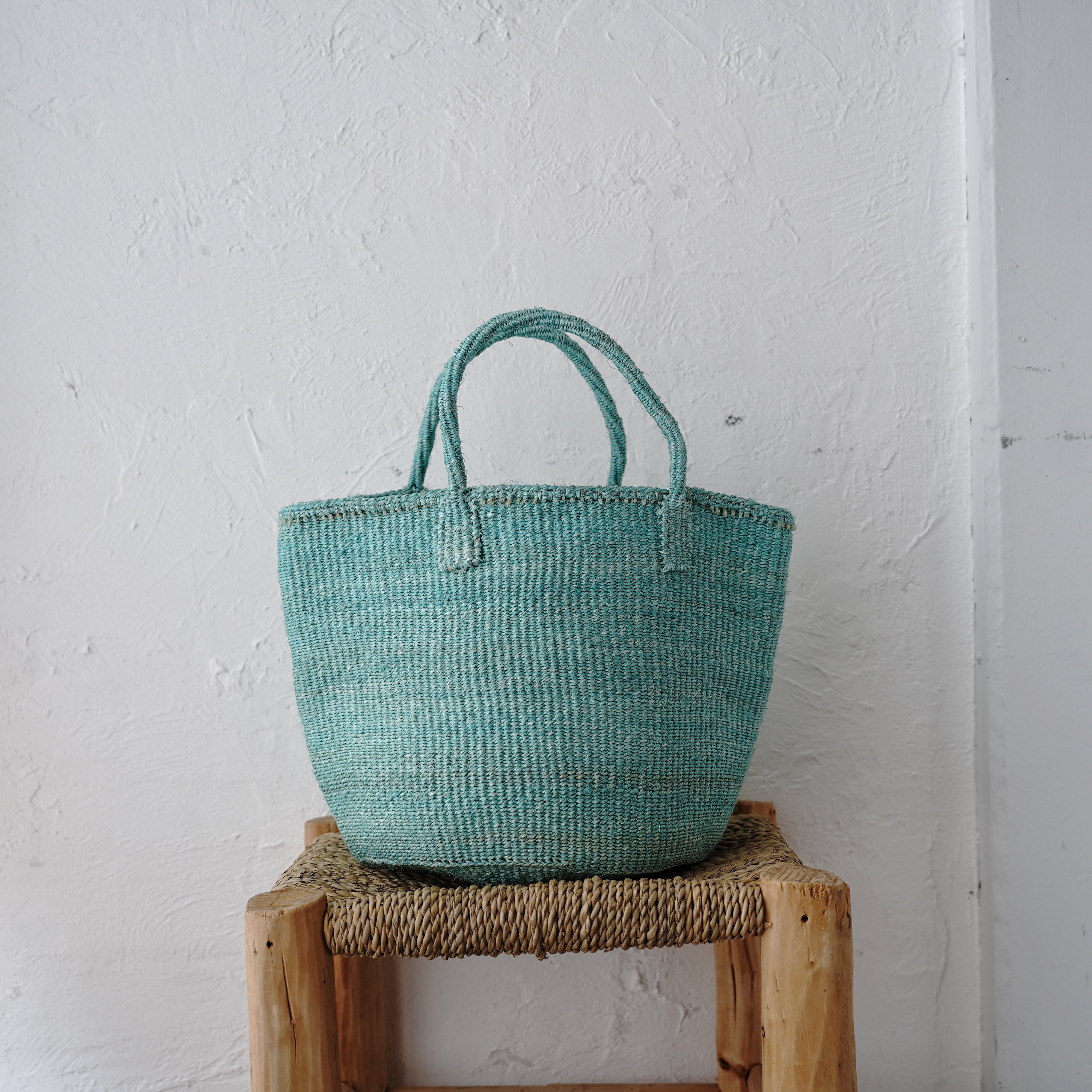 サイザルバッグ ミント